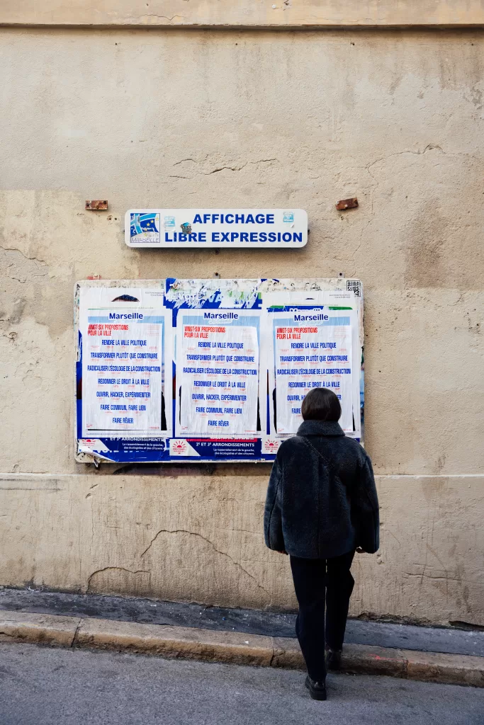 Extrait de 26 propositions pour la ville / Affiche-manifeste